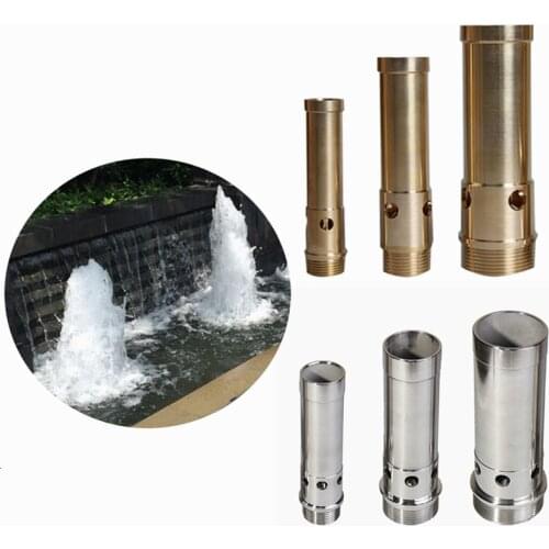 1/2" DN15 3/4" DN20 Spring Bubbling Brass Fountain Pond Nozzles, garden fountain, Sprinkler Spray Head