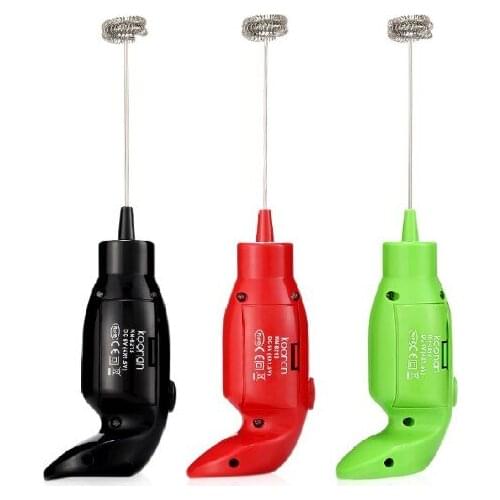 Handheld Electric milk foamer Egg beater Baking tool Stainless steel double mixing head Strong motor