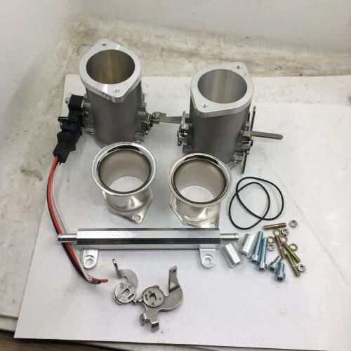 SherryBerg FAJS throttle bodies INJECTION 48IDA 48mm IDA EFI Weber FOR VW Gemini Escort Datsun with air horns+TPS & cable NEW