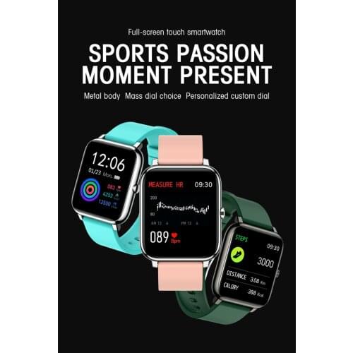 P22 Smart Watch Men Women Sport Clock Fitness Tracker Heart Rate Monitor Sleep Monitor IP67 Smartwatch
