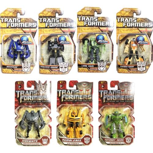 Hasbro TransFormers Autobot Deception Override Trackerhound Long Haul Bumblebee Model Anime Figures Favorites Collect Ornaments