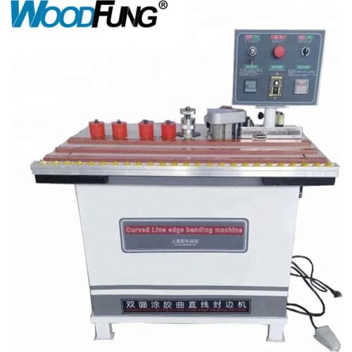 WF10 woodworking manual edge banding machine with micro computer