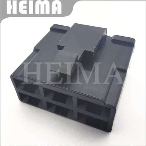 10/20/30 sets kit 6 pin way 6.3mm black female housing pcb socket electrical automobile connector harness plug contact for car