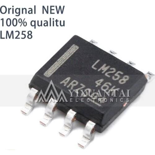 20pcs SOP-8 LM258DR2G LM258DR LM258 258 operational amplifier SOIC-8