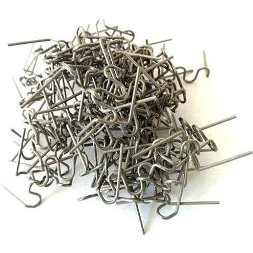 400 Pieces Standard pre cut 0.8mm wave hot stapler staples plastic welder
