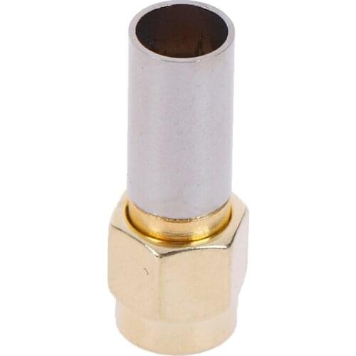 5pcs/lot SMA Male Plug For RG58 RG142 RG400 LMR195 RG223 RF Coaxial Connector Crimp