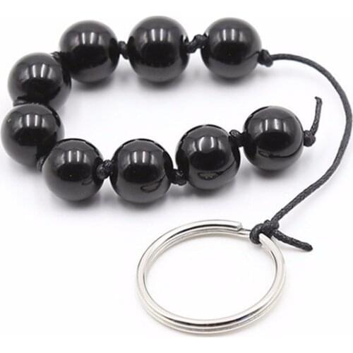 Anal Beads for Beginner Glass Anal Plug Dildo Stimulator Vagina Massager Anal Sex Toys for Men Woman No Vibrators