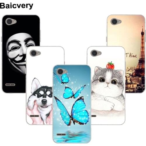 New Soft Silicon Fundas Capa Case for LG Q6 M700 Fashion Back Coque Cover For LG Q6 Plus