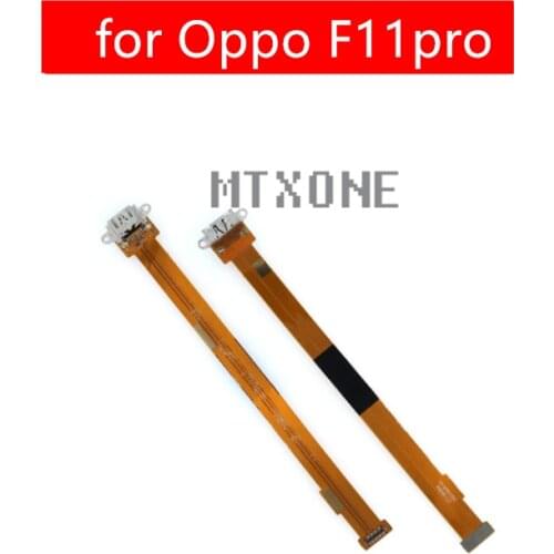 For Oppo F11 pro USB Charger Connector Flex Cable Microphone USB Charging Dock PCB Board Flex Cable Repair Parts