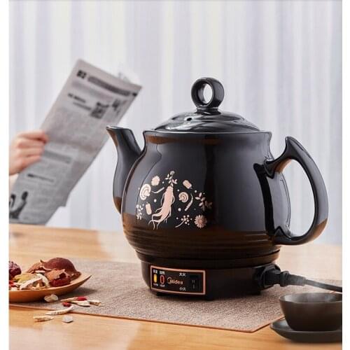 Midea 220V Ceramic Household Electric Kettle 3L Automatic Chinese Medicine Decocting Pot Food Stewing Cooking Machine Samovar
