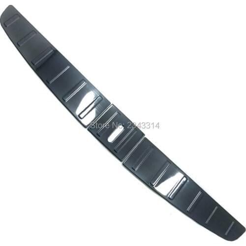 For 2015 2016 2017 2018 2019 Tesla Model X Stainless Steel Interior Rear Trunk Pad Fender Sticker Cover Car Styling Accessories