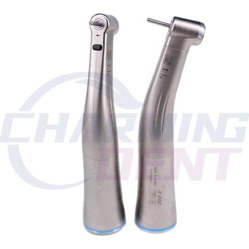 Dental Slow Low Speed Contra Angle Handpiece 1:1 with LED Fiber Optic NSK Ti-Max / Dental Electric Micromotor Handpiece for Endo
