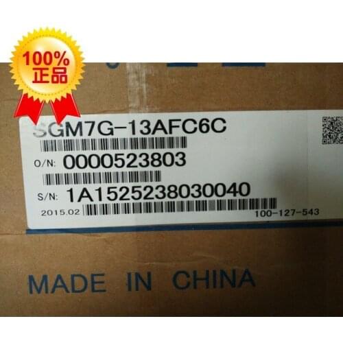 NEW&ORIGINAL SGM7G-13AFC6C+SGD7S-120A00A ORIGINAL SERVO MOTOR SGM7G-13AFC6C+SERVO DRIVER SGD7S-120A00A002 MOTOR+DRIVE+CABLE
