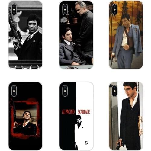 For Huawei Honor 4C 5C 6X 7 7A 7C 8 9 10 8C 8S 8X 9X 10I 20 Lite Pro Scar face Godfather Man geometric Transparent TPU Skin Case
