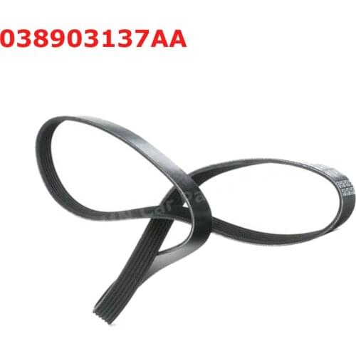 Car Engine Air Conditioner V-Ribbed Belts 038903137AA 6PK1180 Fit for VW Volvo Fiat Opel Skoda Seat Vauxhall Lancia Suzuki