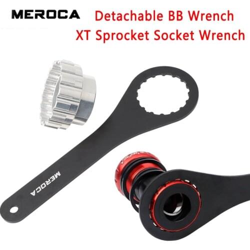 Detachable BB wrench, reusable tool 12-speed M7100 M8100 M9100 XT sprocket socket wrench
