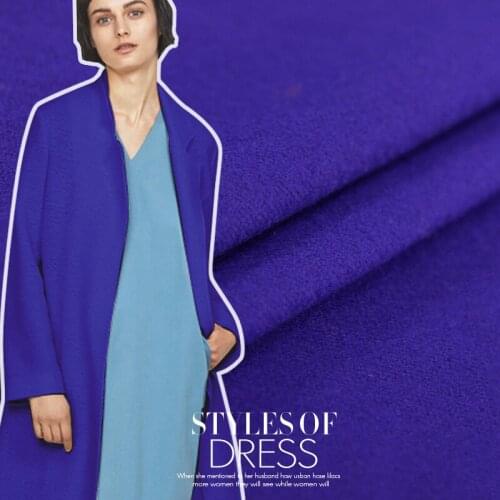 High wool content woolen fabric thick section wool fabric autumn and winter clothing wool fabrics wholesale wool cloth