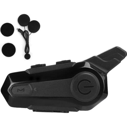 Motorcycle Helmet Bluetooth Earphone Wireless Walkie Talkie Cycling Equipment For Music Small Size And Lightweight