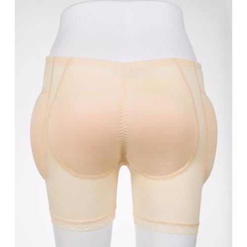 Silicone Padded Panties Butt Lifter Hip Push Up Fake Buttocks Drag Queen Transgender Crossdresser Shemale Extra Adding Bum