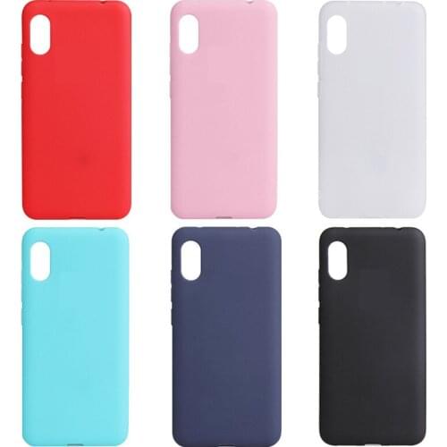 Candy Silicone Case For Xiaomi Redmi 7A Slim Phone Cover On Redmi 7A 7 A Case Redmi7A Matte Cases
