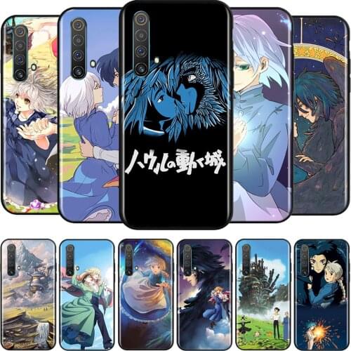 Howls Moving Castle Silicone Cover For Realme V15 X50 X7 X3 Superzoom Q2 C11 C3 7i 6i 6s 6 Global Pro 5G Phone Case