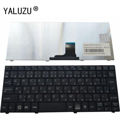 YALUZU NEW JP JA Laptop Keyboard FOR Fujitsu FMV LIFEBOOK P3010 P3010B P3010R P3110 PH521 Black