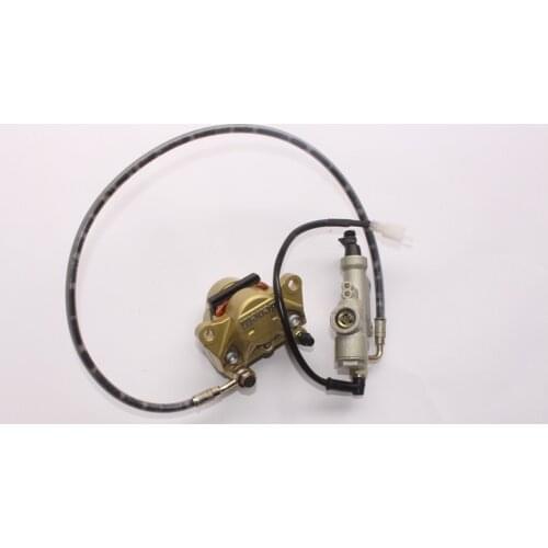 Rear disc brake assembly for Benelli TORNADO TNT600 BN600 Stels 600 Keeway RK6 with calipers yellow / BN TNT 600