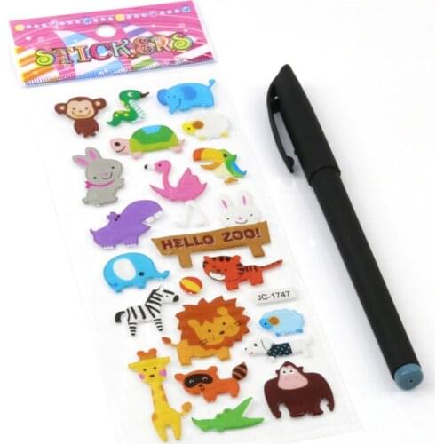 3D Stickers for Kids & Toddlers 500+ Puffy Stickers Variety Pack