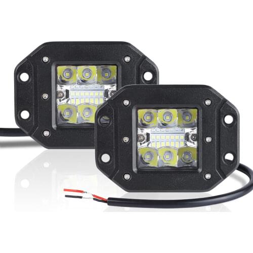 4 Inch Flush Mount Offroad LED Work Light 39W 12V 24V LED Pods Truck LED Driving Lamp For Auto Car SUV Tractor Off Road 4x4