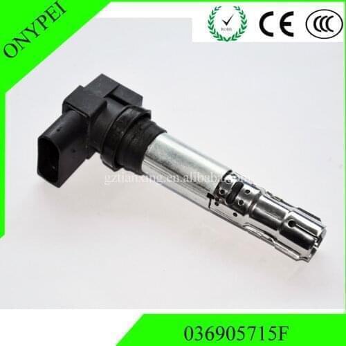 4pcs 036905715H 036 905 715 F New Ignition Coil Fit Golf Jetta Caddy Beetle Polo Skoda Seat 036905715F 036 905 715 H 036905715G