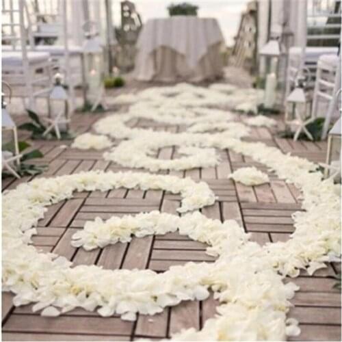 500/1000/3000pcs Artificial Rose Petals Wedding Petalas Colorful Silk Flower Accessories Wedding Colorful Rose Decoration