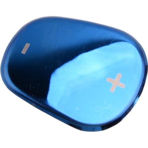 Car Stainless Steel Blue Interior Gear Lever Stick Shift Knob Head Cover Trim Fit For Chevrolet Equinox 2018 2019 2020