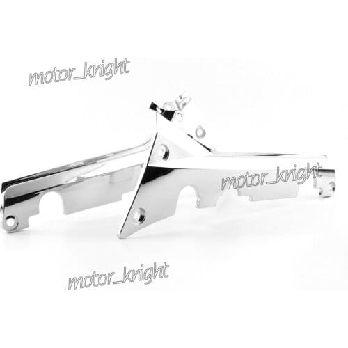 #7506 Rear pedal decorative cover Side Covers Passenger Floorboard Chrome For HONDA GL1800 Goldwing 2001-2017 F6B 2013