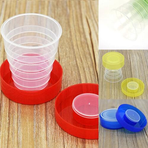 Travel Telescopic Collapsible Drinking Bottle Water Glass Portable Retractable Folding Water Bottl Outdoor Silicone Piece