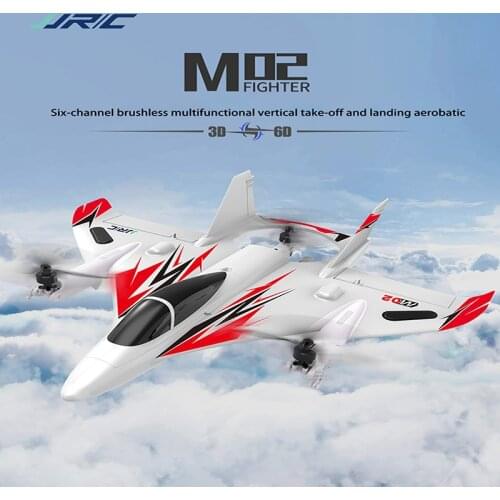 JJRC M02 6-channel EP0 brushless multi-function vertical take-off and landing stunt cool DRONE RC airplane toy gift for children