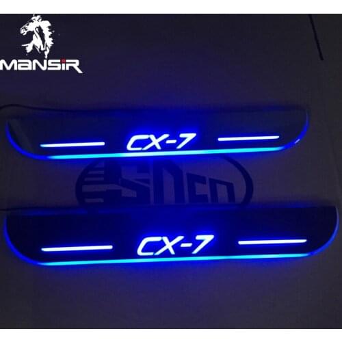 Накладки на пороги Mazda MANSiR China At AliExpress