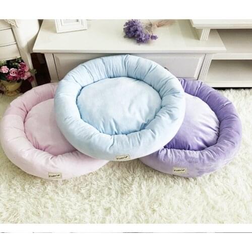 Lovely Cute Warm Cat Bed House Cat Bed Winter Summer Pet Dog Nest Cute Shape Round Cat Small Dog Home Mats Pet Supplies