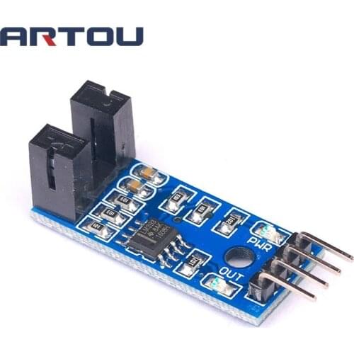 10pcs Speed Sensor Module Tacho Sensor Slot-type Optocoupler Tacho-generator Counter Module for arduino Diy Kit