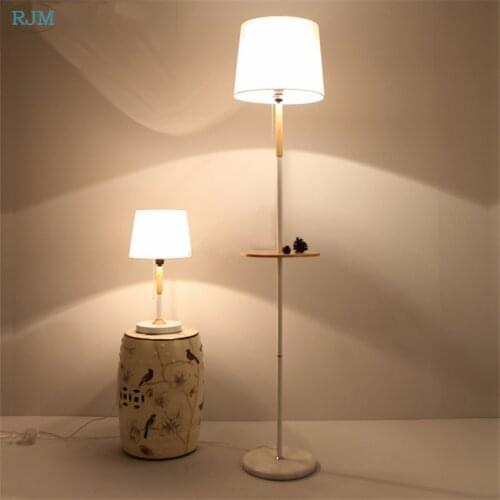 Modern Fashion Simple Wood Floor Lamps Creative Wooden Table Lamps for Living Room Bedside Bedroom Indoor Hotel Lighting Decor