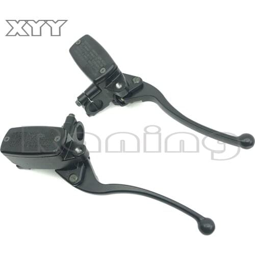 Universal 14mm 16mm Black 7/8" 22mm Motorcycle Front Brake Clutch Master Cylinder Motorbike Hydraulic Pump Motorbike Brake Lever