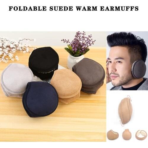 Winter Earmuffs Protector Ear Muffs Winter Ear warmers Foldable Earwarmer Mens Womens Behind the Head Band Winter Earmuffs