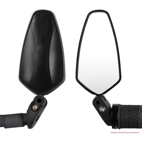 1PCS Bicycle Handlebar Rear View Mirror Cycling Wide Range Back Sight Reflect Left Right Mirror 360° Rotation New