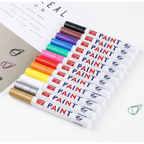 2020 ceramic tile marker repair wall pen cement marker odorless and non-toxic, color marker graffiti pen for tires