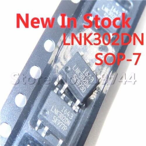 5PCS/LOT LNK302DN LNK302DN-TL SOP-7 AC-DC converter, offline switch In Stock NEW original IC