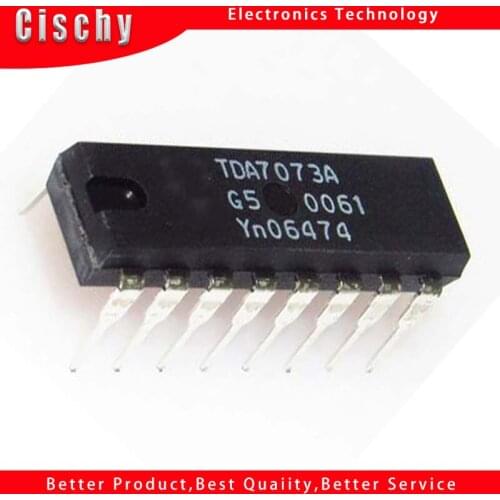 5pcs TDA7073B DIP16 TDA7073BP DIP TDA7073A TDA7073 DIP-16