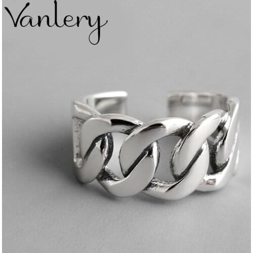 Bohemian Charm Boho Hollow Chains Rings For Women Lover Wedding Bridal Valentines Gifts Men Open Retro Antique Rings