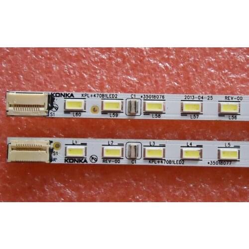 FOR konka LED47R5500PDF Article lamp KPL+470B1LED2 35018076 35018077 1piece=60LED 525MM