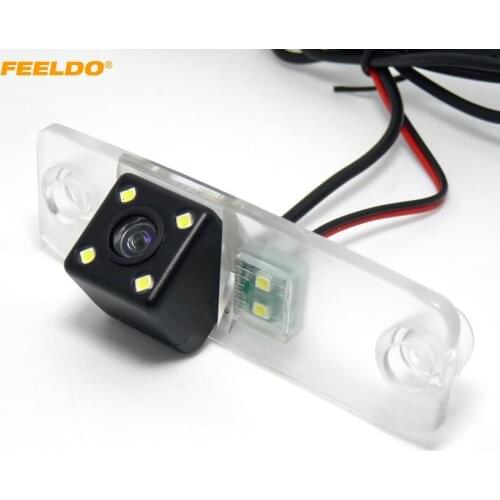 FEELDO 1PC Special Car Rear View Camera With LED lights for Hyundai Accent/Veracruz/Tuson/Sonata/Elanctra #FD-4025