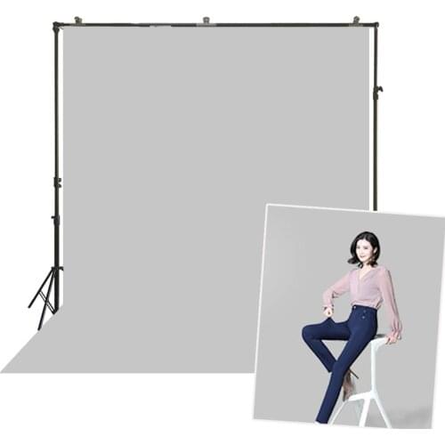 Photography Backdrop Light Grey Background Muslin Screen Game Livestream Video Backdrop Studio Photoshoot Portrait Simple Cloth