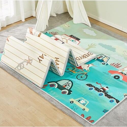 Carpet for Child Room Soft Climbing Play Mat Foldable XPE Foam Kids Rug Baby Educational Toys High-density Waterproof Mats